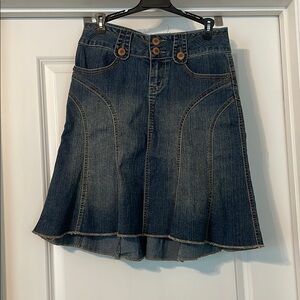 Denim skirt